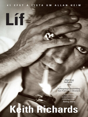 cover image of Keith Richards Líf